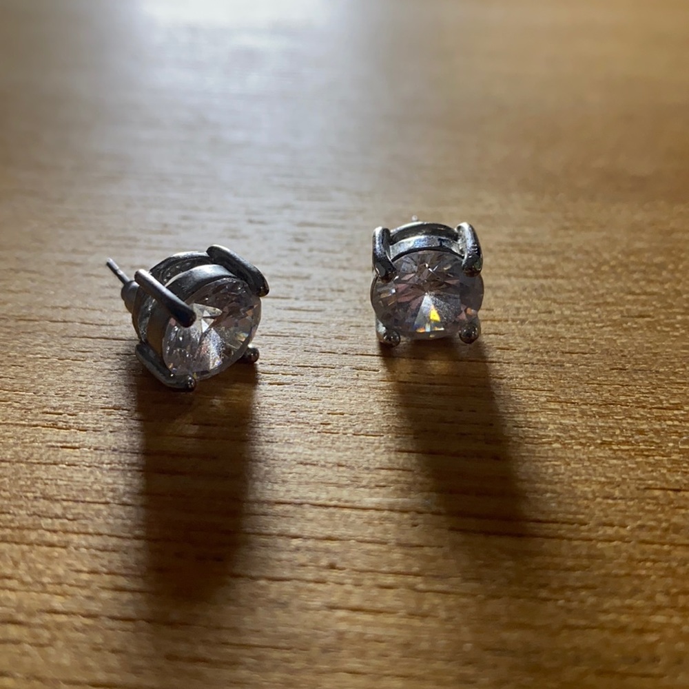 Big, beautiful, sparkly rhinestone stud earrings